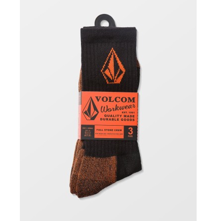Men's Volcom Workwear Sock 3Pk