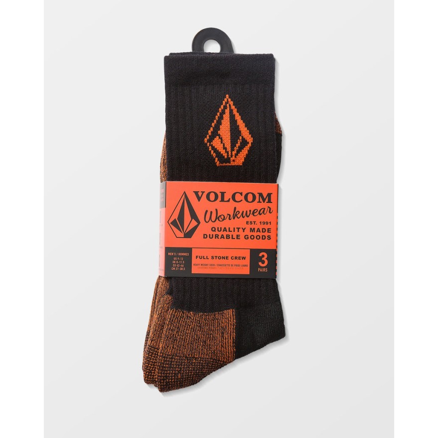 Men's Volcom Workwear Sock 3Pk