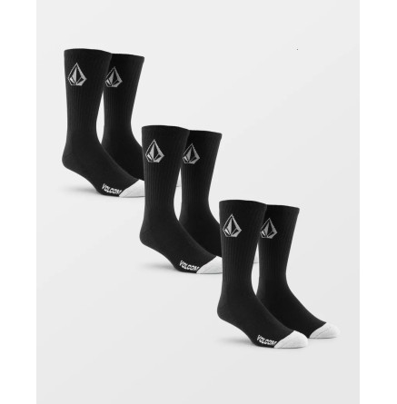 Men's Volcom Full Stone Sock 3Pk