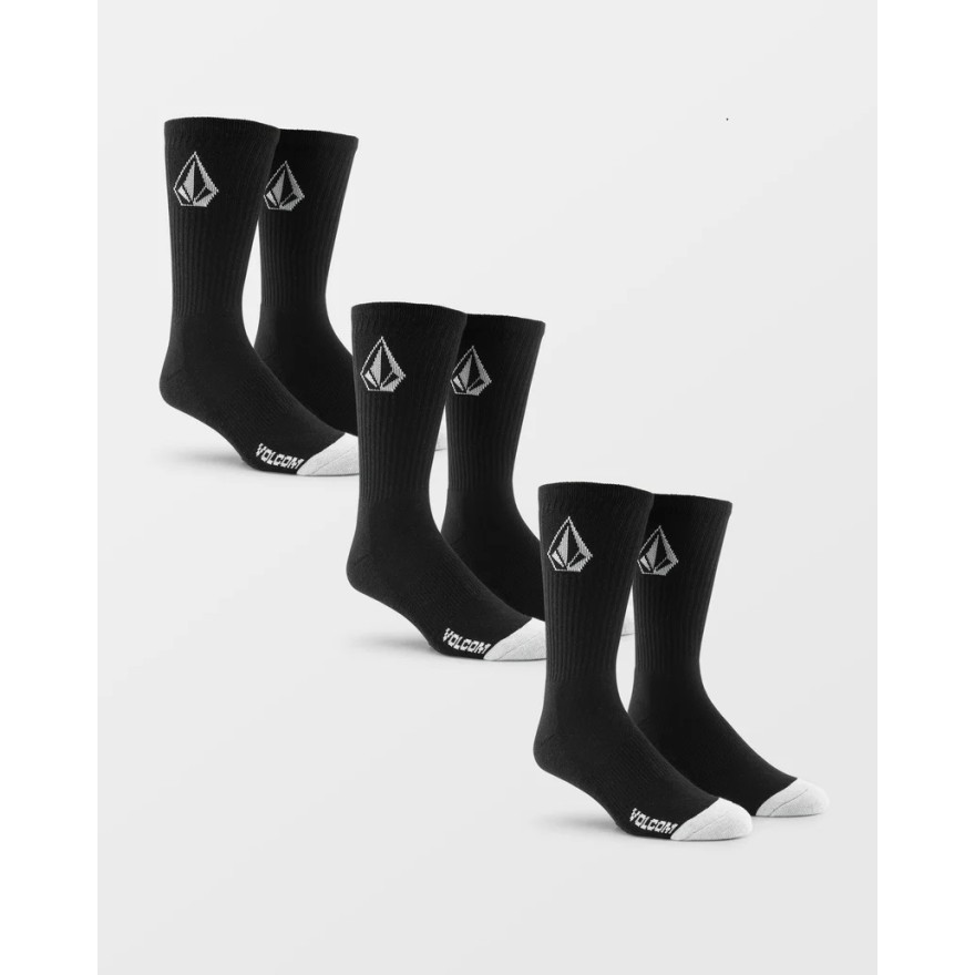 Men's Volcom Full Stone Sock 3Pk