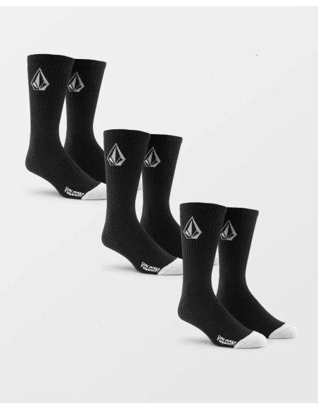 Men's Volcom Full Stone Sock 3PkNEW78