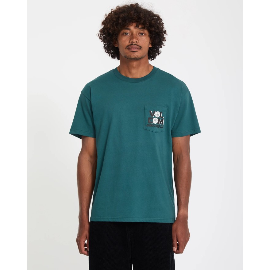 Men's Volcom Parted Out Pocket T-Shirt