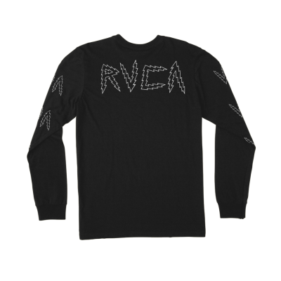 Men's Rvca Leines Banner Ls