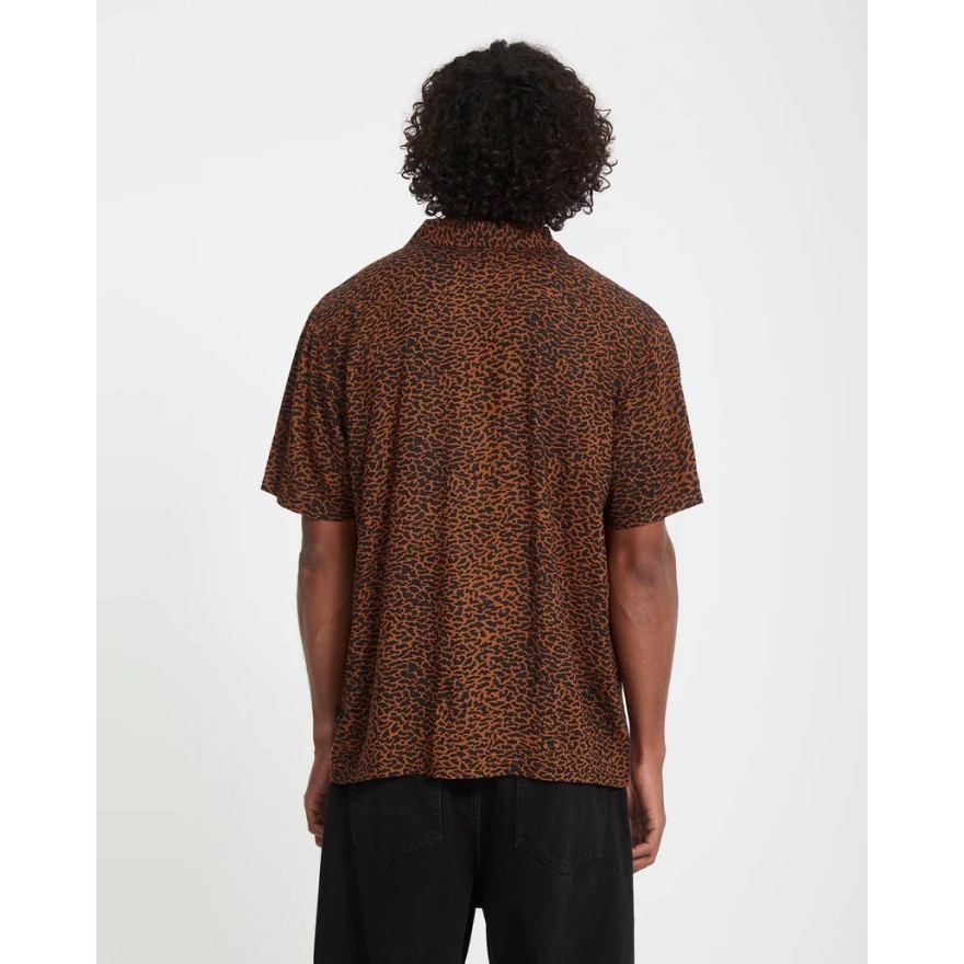 Men's Volcom Utopias Print Shirt Ss