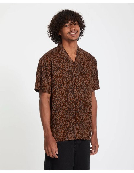 Men's Volcom Utopias Print Shirt Ss