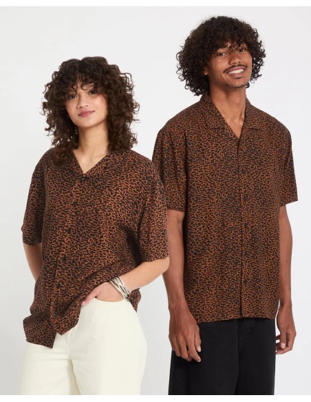 Men's Volcom Utopias Print Shirt Ss