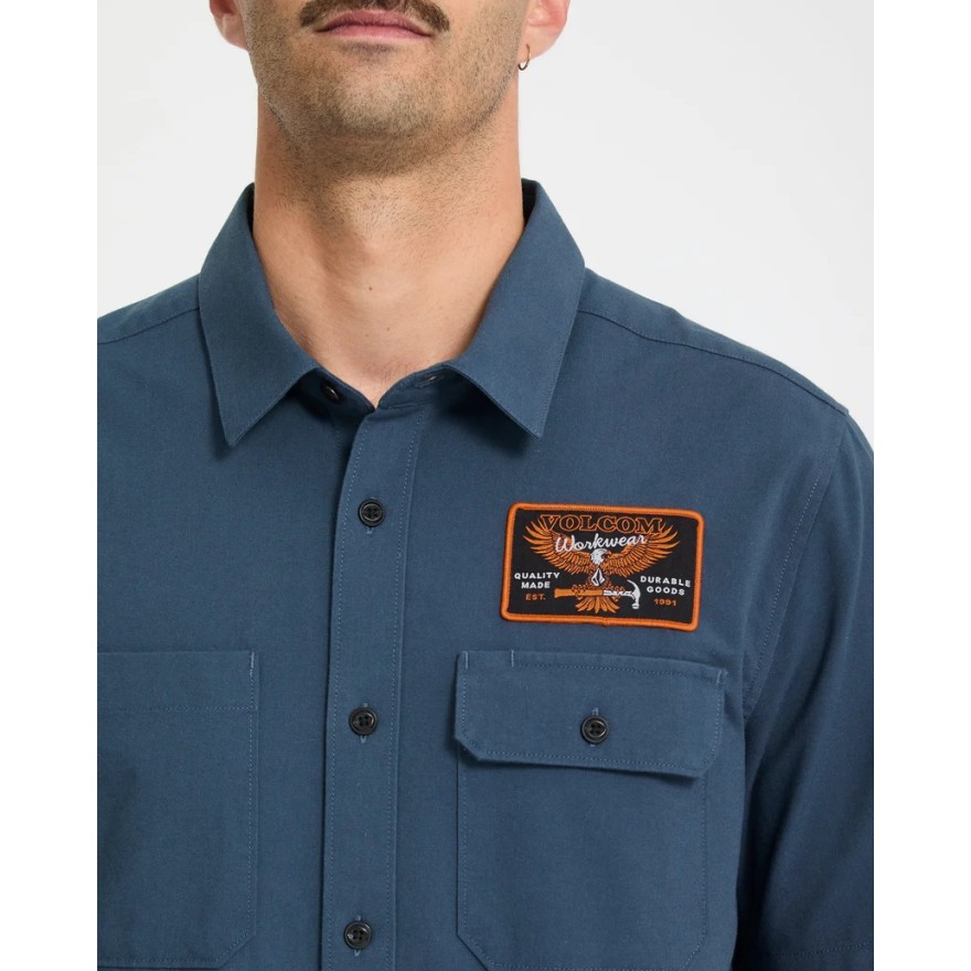 Men's Volcom Slab City Shirt Ss