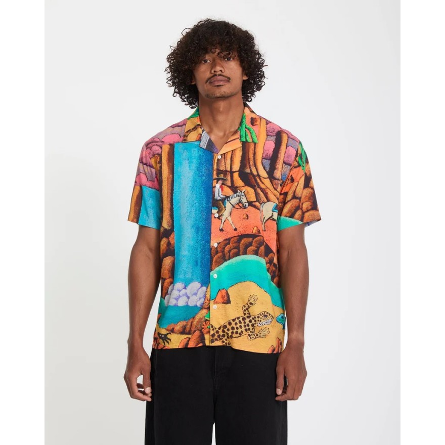 Men's Volcom Fa Mickey Mason Shirt Ss