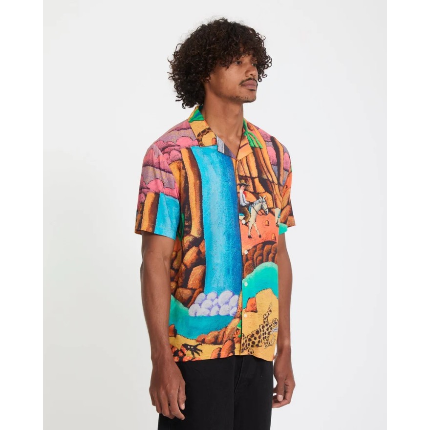 Men's Volcom Fa Mickey Mason Shirt Ss