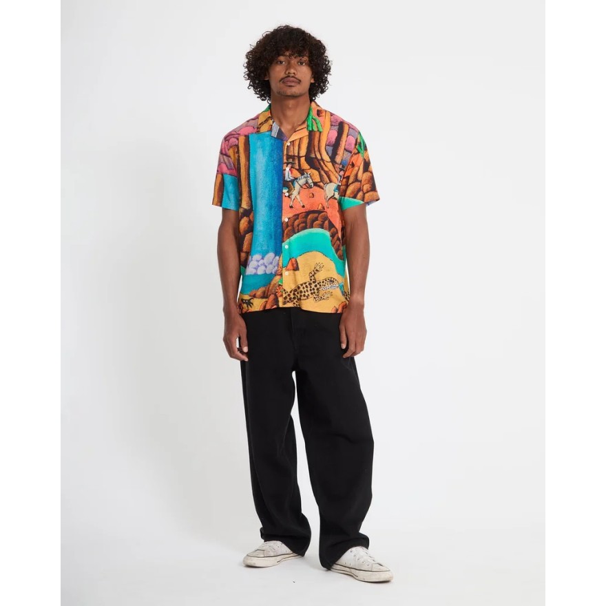 Men's Volcom Fa Mickey Mason Shirt Ss