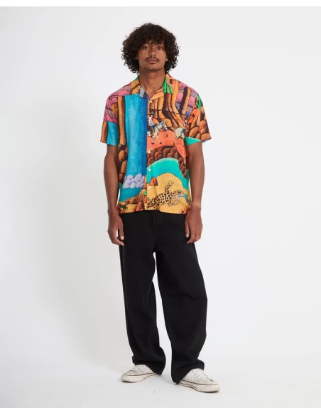 Men's Volcom Fa Mickey Mason Shirt Ss