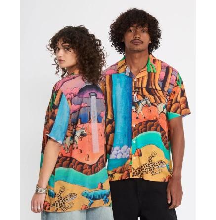 Men's Volcom Fa Mickey Mason Shirt Ss