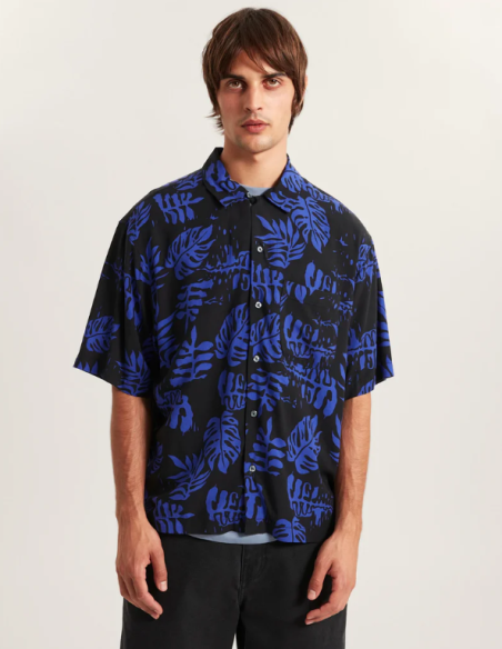 Men's Vans Van Doren Printed Camp Shirt Ss