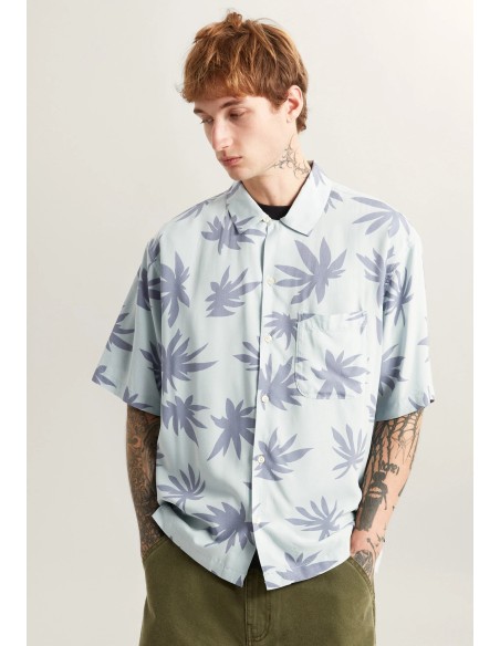 Men's Vans Van Doren Printed Camp Shirt Ss