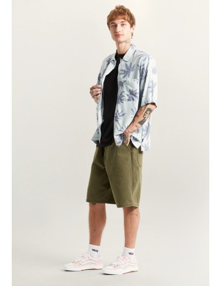 Men's Vans Van Doren Printed Camp Shirt Ss