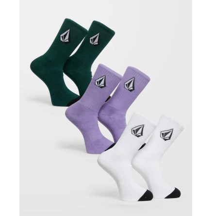 Men's Volcom Full Stone Sock 3Pk