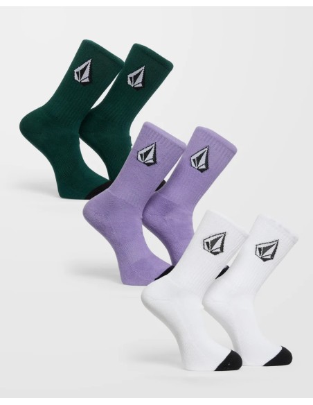 Men's Volcom Full Stone Sock 3Pk