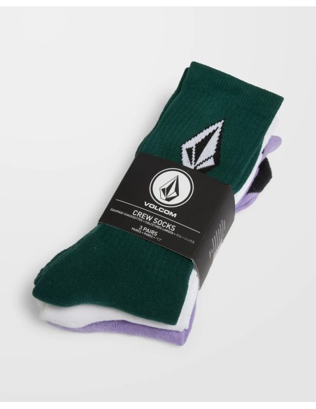 Men's Volcom Full Stone Sock 3Pk