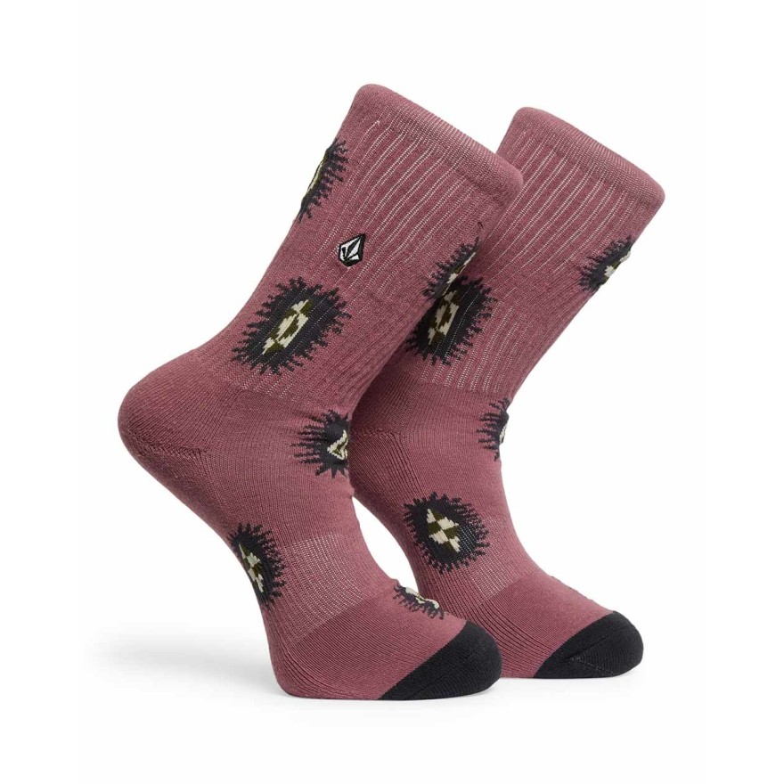 Men's Volcom Print Mixer Sock 3Pk