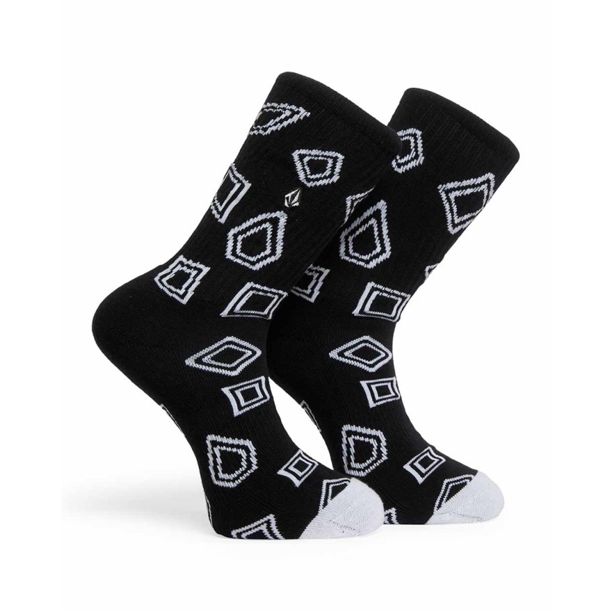 Men's Volcom Print Mixer Sock 3Pk