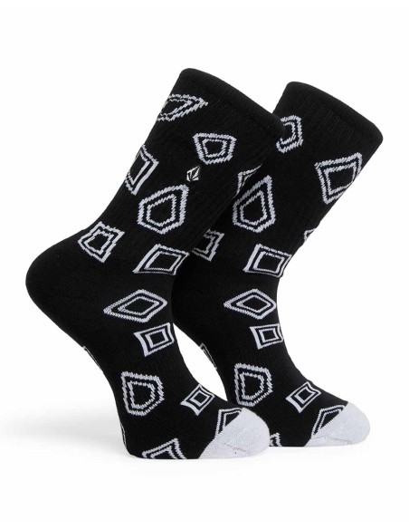 Men's Volcom Print Mixer Sock 3Pk