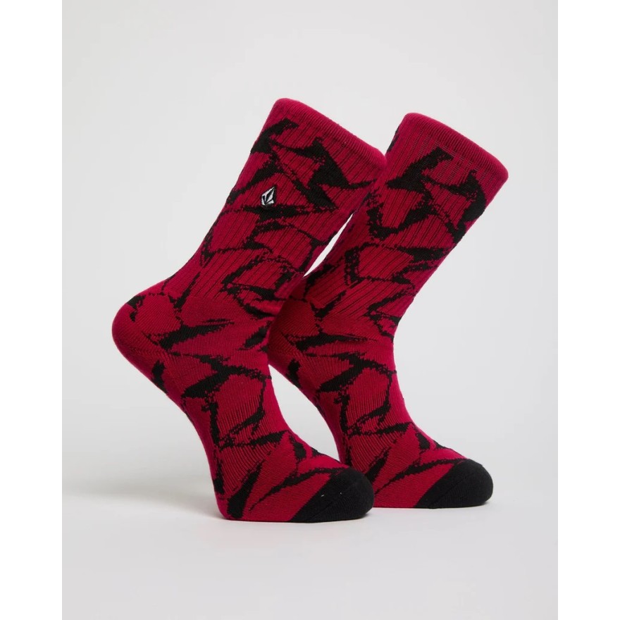 Men's Volcom Print Mixer Sock II 3Pk