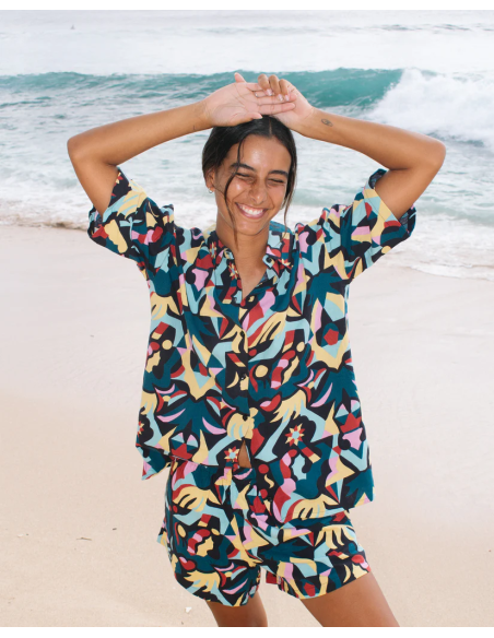 Women's Volcom Fa Bruno Lucas Shirt Ss