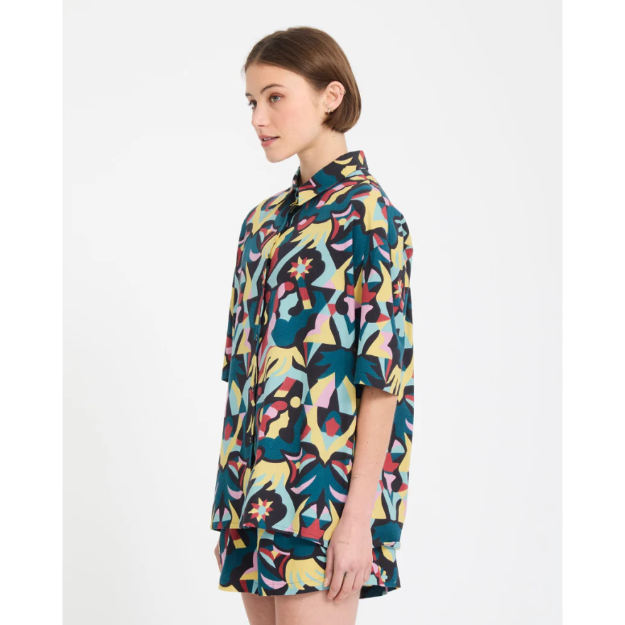Women's Volcom Fa Bruno Lucas Shirt Ss