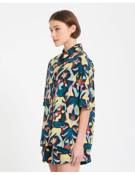 Women's Volcom Fa Bruno Lucas Shirt Ss