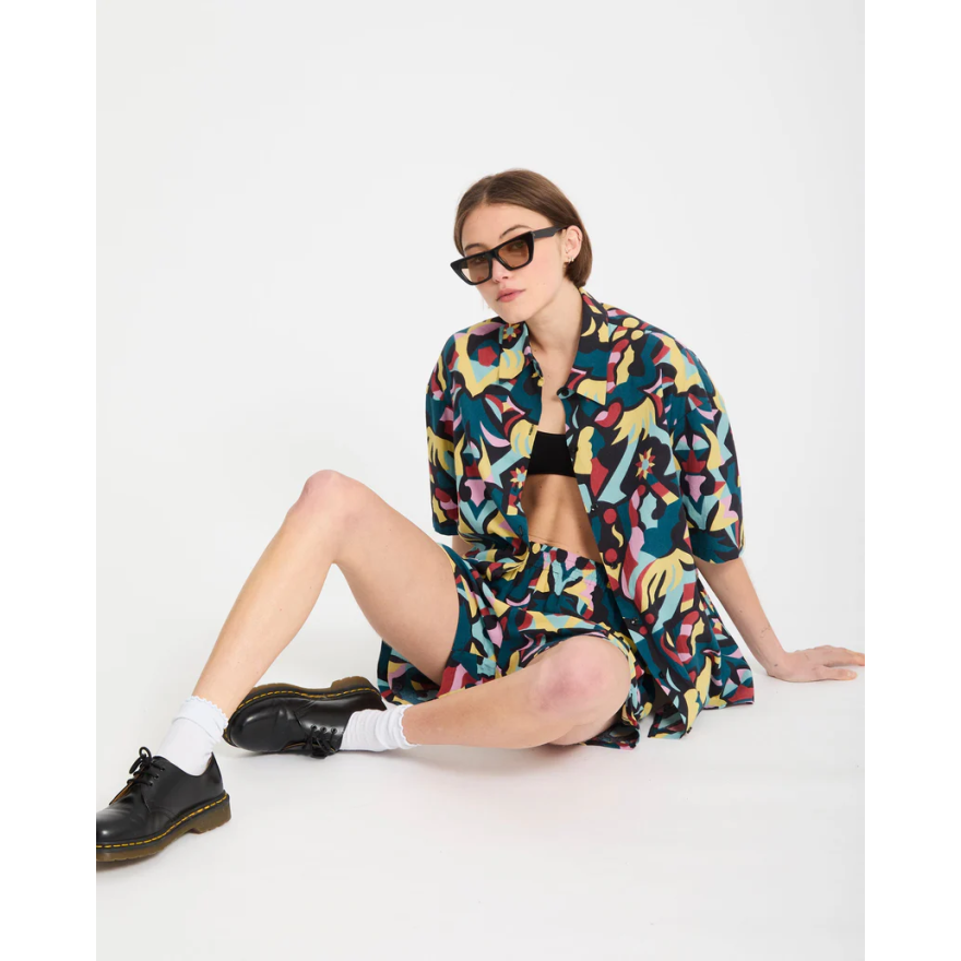 Women's Volcom Fa Bruno Lucas Shirt Ss