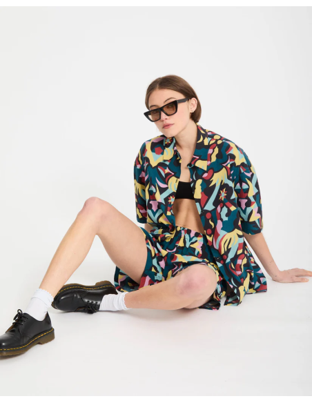 Women's Volcom Fa Bruno Lucas Shirt Ss