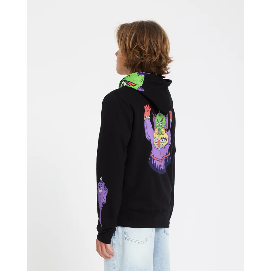 Kid's Volcom Fa Ben Sanair Zip Hoodie