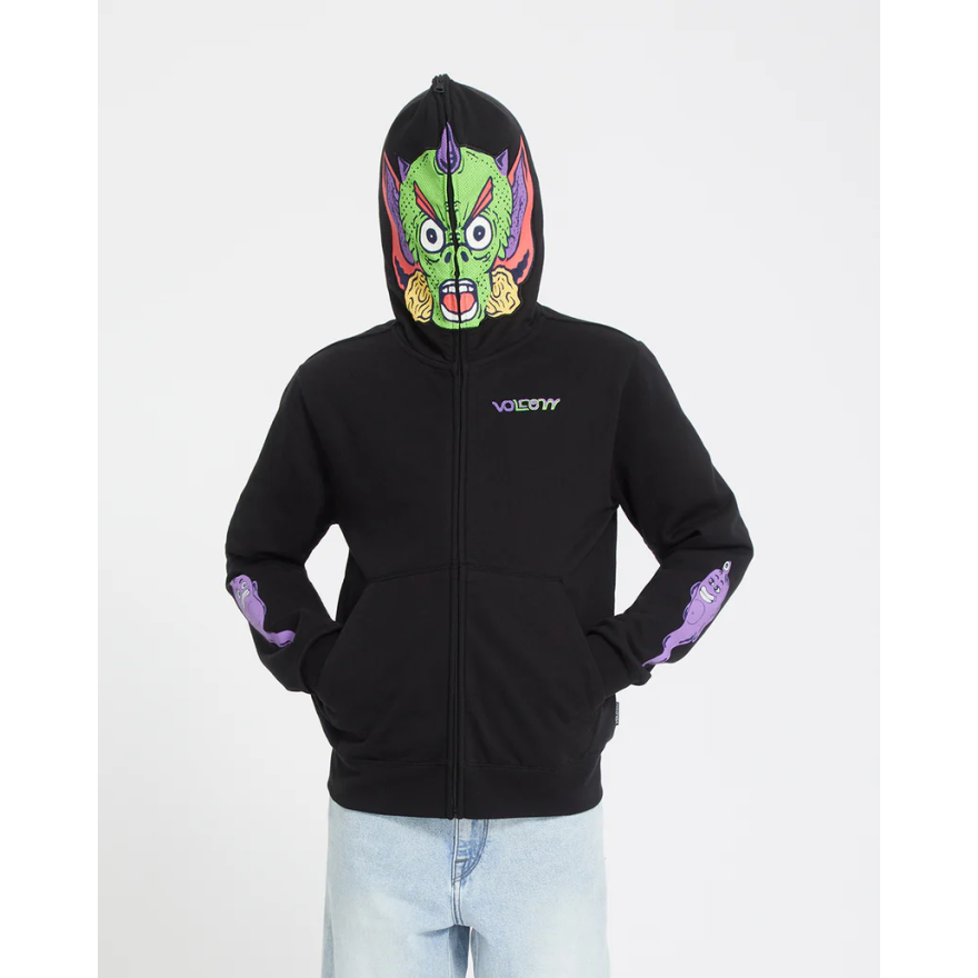 Kid's Volcom Fa Ben Sanair Zip Hoodie