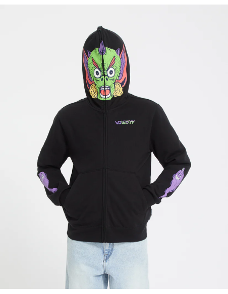 Kid's Volcom Fa Ben Sanair Zip Hoodie