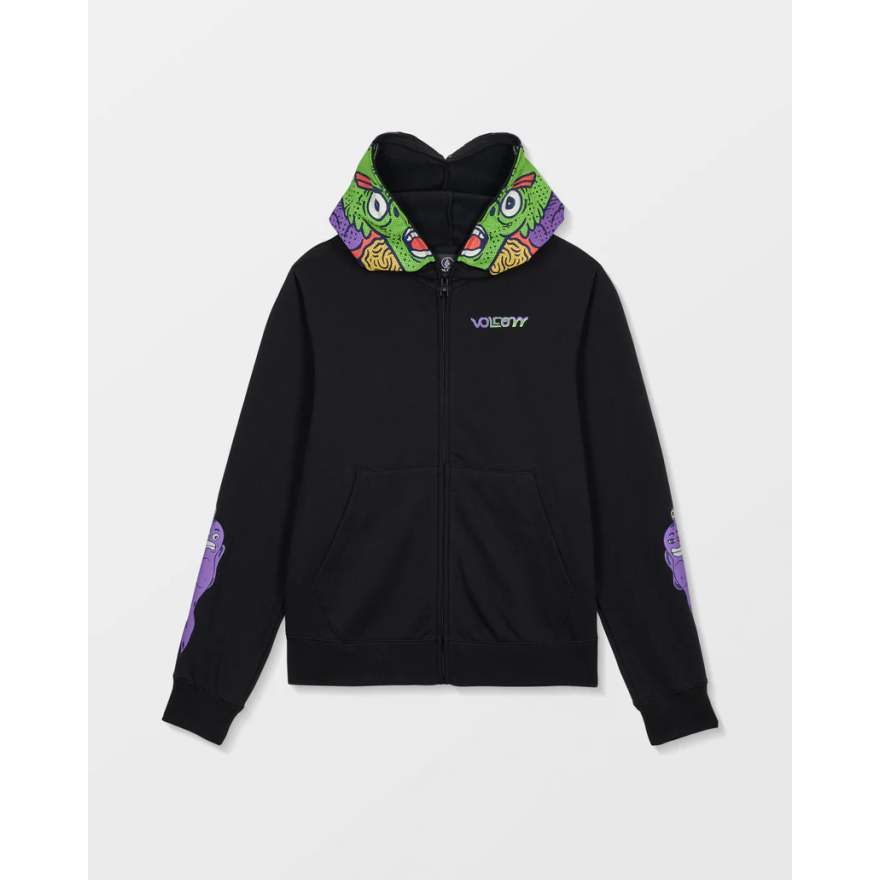 Kid's Volcom Fa Ben Sanair Zip Hoodie