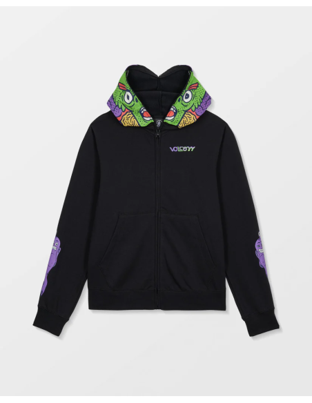 Kid's Volcom Fa Ben Sanair Zip Hoodie