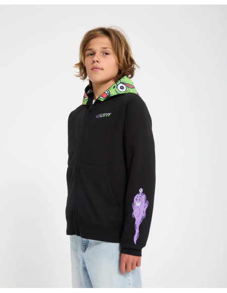 Kid's Volcom Fa Ben Sanair Zip Hoodie