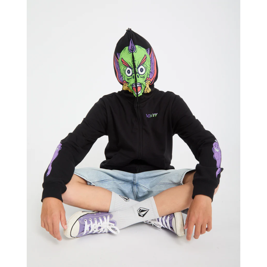 Kid's Volcom Fa Ben Sanair Zip Hoodie