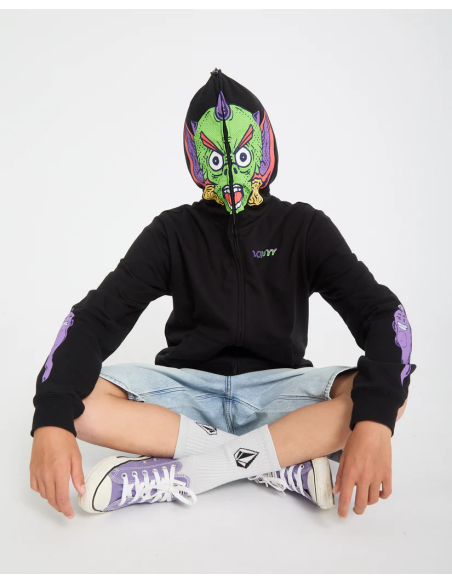 Kid's Volcom Fa Ben Sanair Zip Hoodie