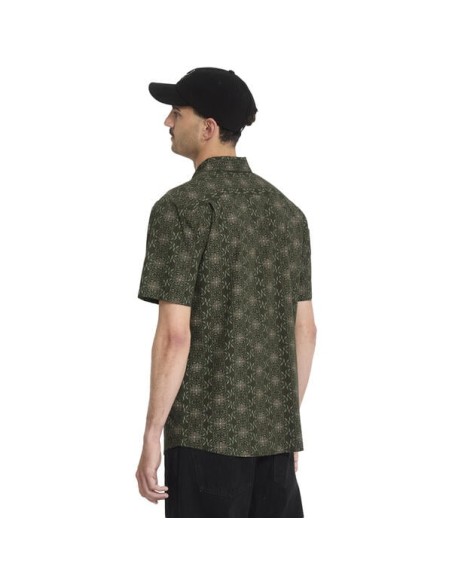 Men's Volcom Scaler Stone Woven Shirt Ss