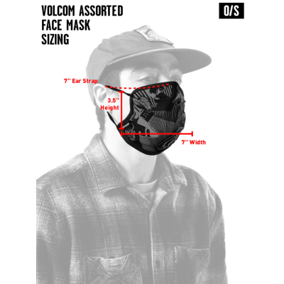 Unisex Volcom Facemask Asst Yb