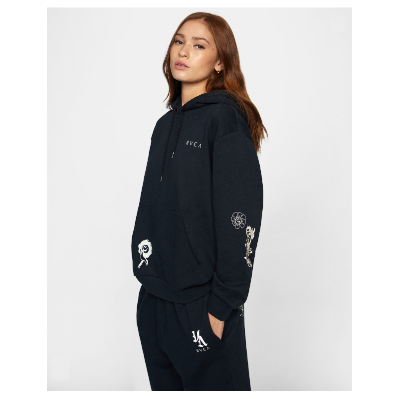 Women's Rvca Mash Up Hoodie Women's Rvca Mash Up Hoodie