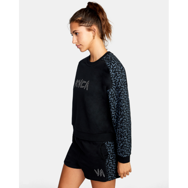 Women's Rvca Leines Hustle Crew