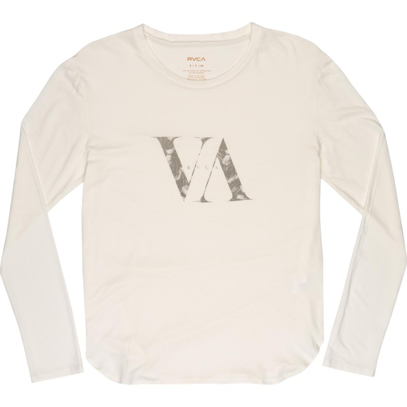 Women's Rvca Va Palm L/s