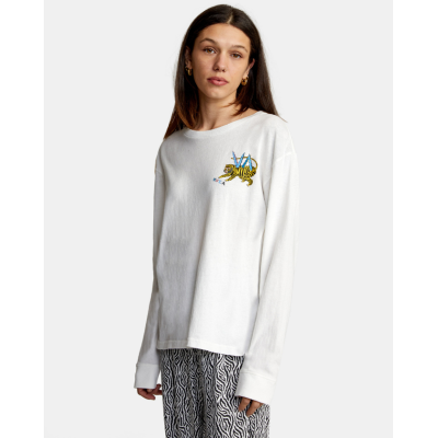 Women's Rvca Leines Tiger L/s