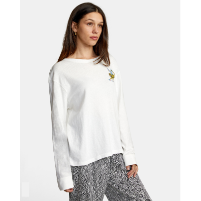 Women's Rvca Leines Tiger L/s