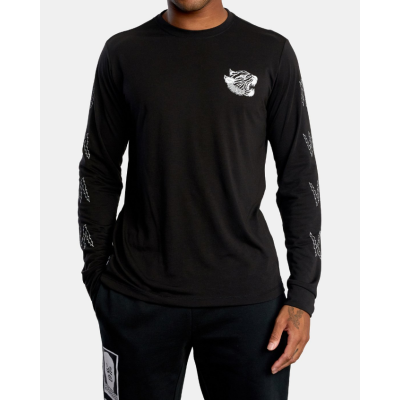 Men's Rvca Leines Banner Ls