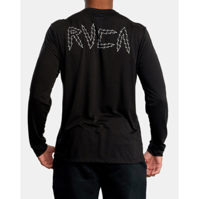Men's Rvca Leines Banner Ls
