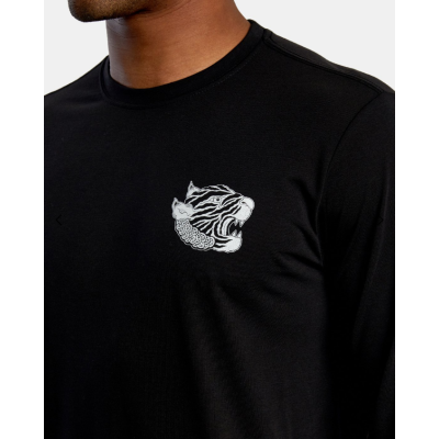 Men's Rvca Leines Banner Ls