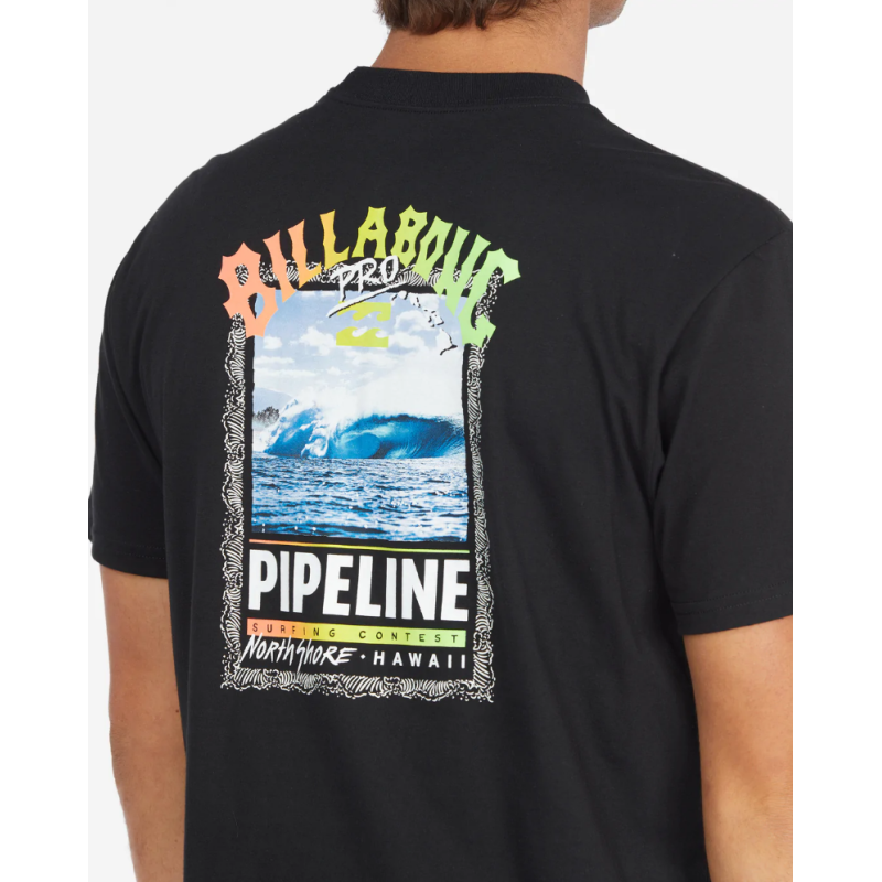 Men's Billabong Pipeline Poster T-Shirt